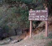 SCZ002 Santa Cruz Trail junction