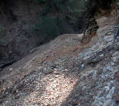 DBT011 Trail eroded