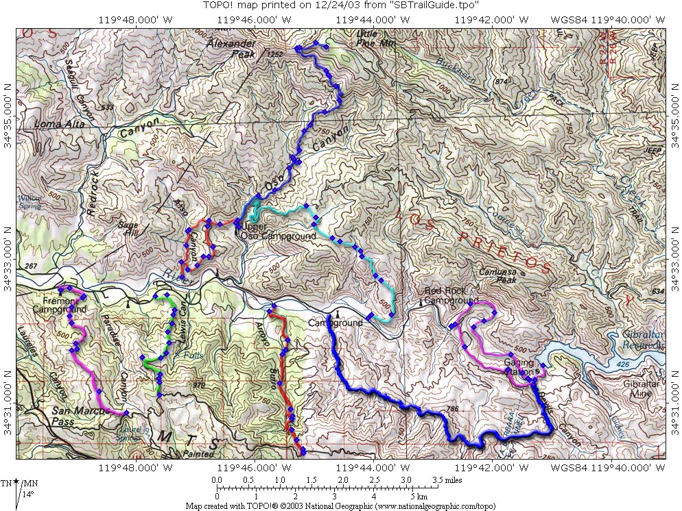 Paradise Trail Maps